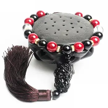 

Car Ornaments Buddha Beads Brave Troops Auto Rearview Mirror Hanging Pendant