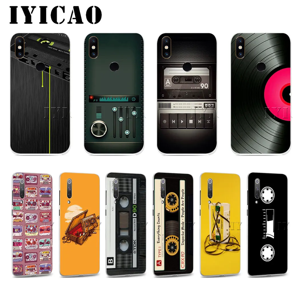 IYICAO Ретро Классический Кассетный жесткий диск для Xiaomi Mi 5 5S 6 9 8 A2 Lite A1/5X A2/6X Mix 2S F1 SE