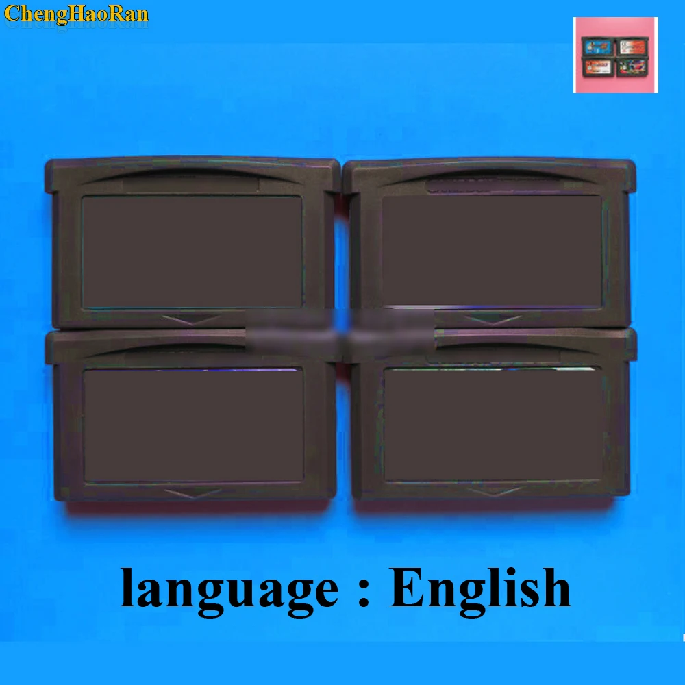 

32 Bit Video Game Cartridge For Megaman Zero 2 3 4 Console Card EU Version English Language Support Drop Shipping