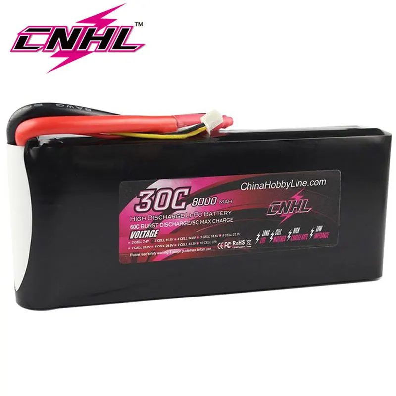 CNHL 8000 mAh 3 S 11 1 V 30C Lipo батарея | Игрушки и хобби
