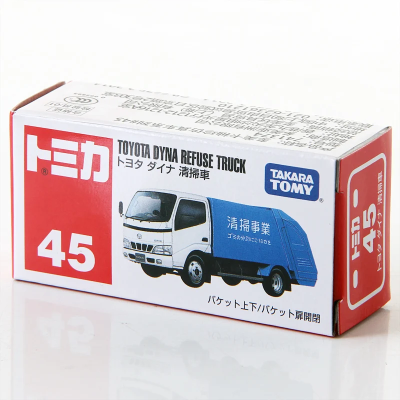 Takara Tomy Tomica TOYOTA DYNA мусоровоз металлический литой автомобиль модель игрушечного автомобиля Новинка#45