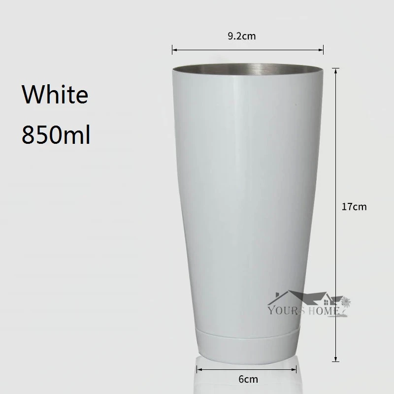 450/850 мл шейкер Бостонский шейкер стеклянная чашка из нержавеющей стали цветная чаша для зала шейкер стеклянные американские шейкеры