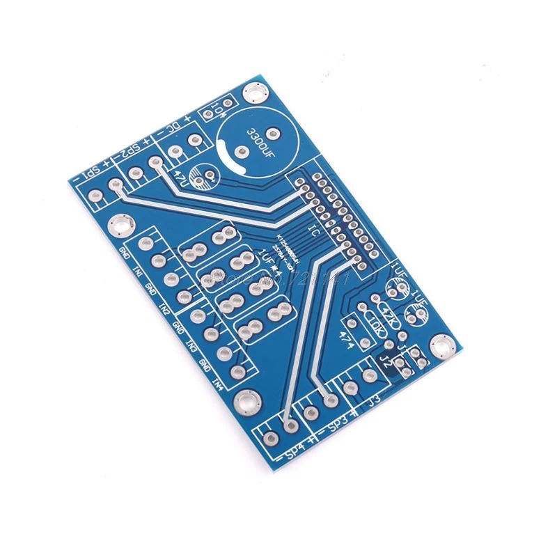 Усилитель мощности TDA7388 4 канала 4x41 Вт аудио DC 12 в 14 5 BTL PC Автомобильный AMP PCB MAR22
