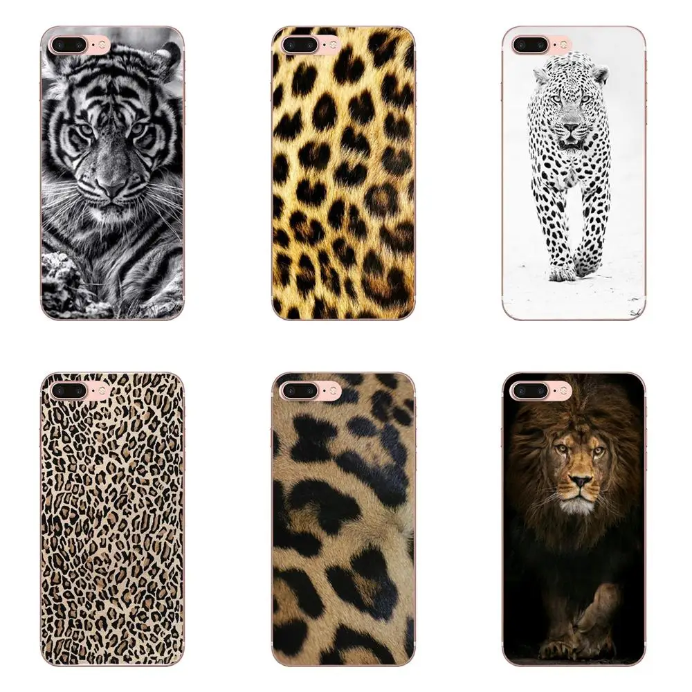 

Tiger Leopard Tpu Rubber Style Design For HTC 530 626 628 630 816 820 One A9 M7 M8 M9 M10 E9 U11 Moto G G2 G3 G4 G5 G6 G7