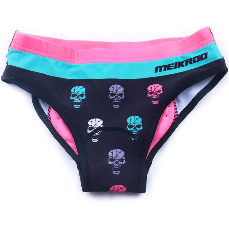 Women MTB Cycling Shorts Mountain Bike Bicycle Underwear Gel 3D Padded Black Roding Racing