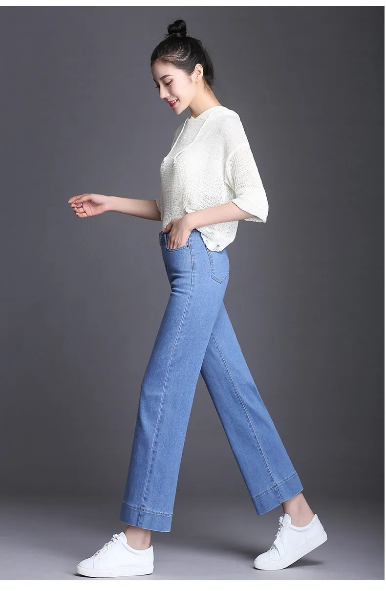 Новые джинсы женские широкие брюки джинсы середины талии джинсы femme свободные синие брюки для женщин повседневные винтажные туфли новые зимние