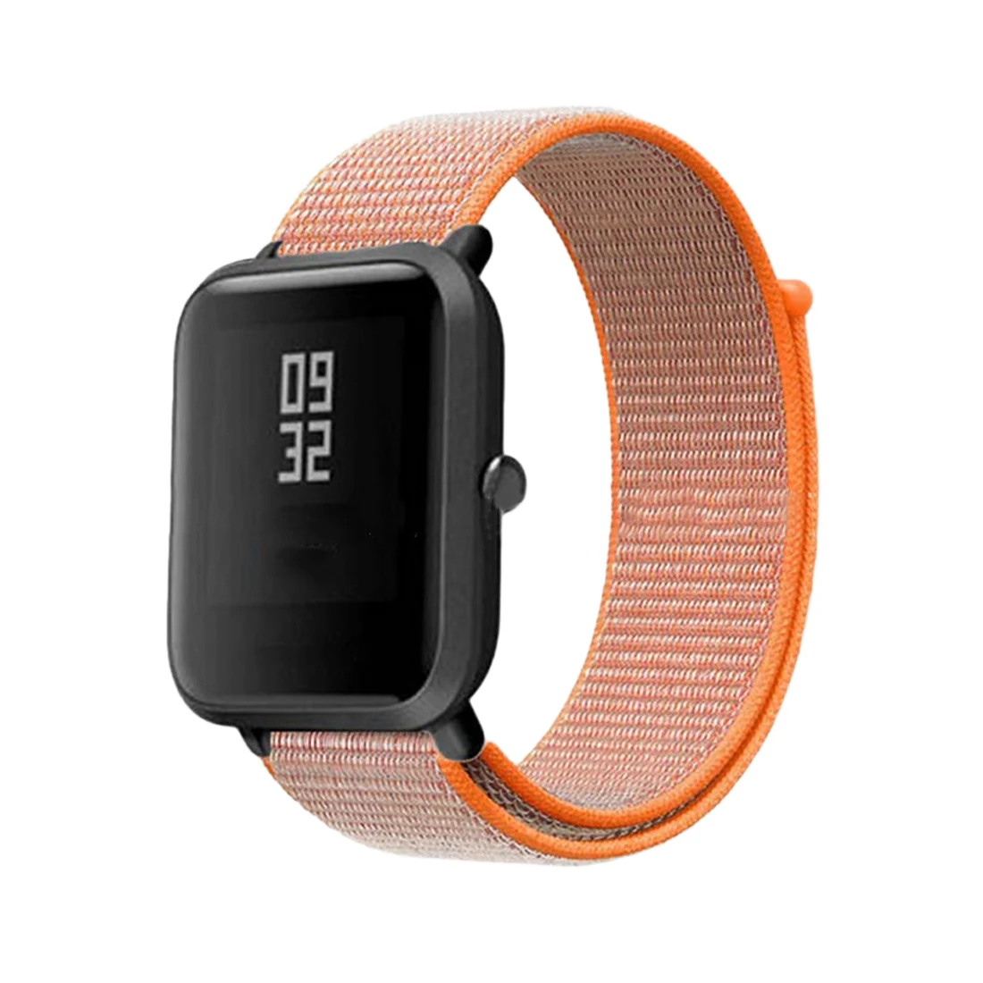 Для оригинальных Xiaomi Huami Amazfit Bip BIT Lite Молодежная нейлоновая петля ремешок 20 мм Смарт-часы пригоден для ношения на запястье браслет Amazfit ремешок для часов