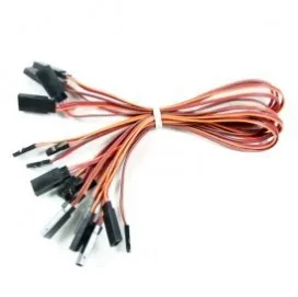 

10pcs* 26# Servo Extension Cable 100mm JR Color
