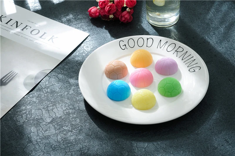 Footbale Basketball Silicone Cake Mold Chocolate Dessert Baking Tools Non-stick Cake Mold Jelly&Candy 3D Cake Decoration   (10)