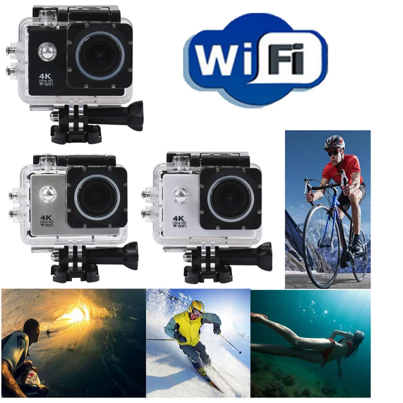 

Bike Bicycle Computer Camera Waterproof Case 4K WIFI Mini Action Cam HD DV Sports Recorder Camera A2