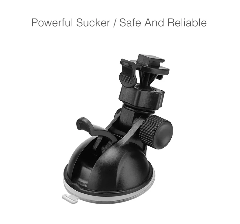 Hidden Mini Small Mount Holder For YI Dash Camera Suction Cup Bracket Mount Holder For Xiaomi YI Dash Camera Holder
