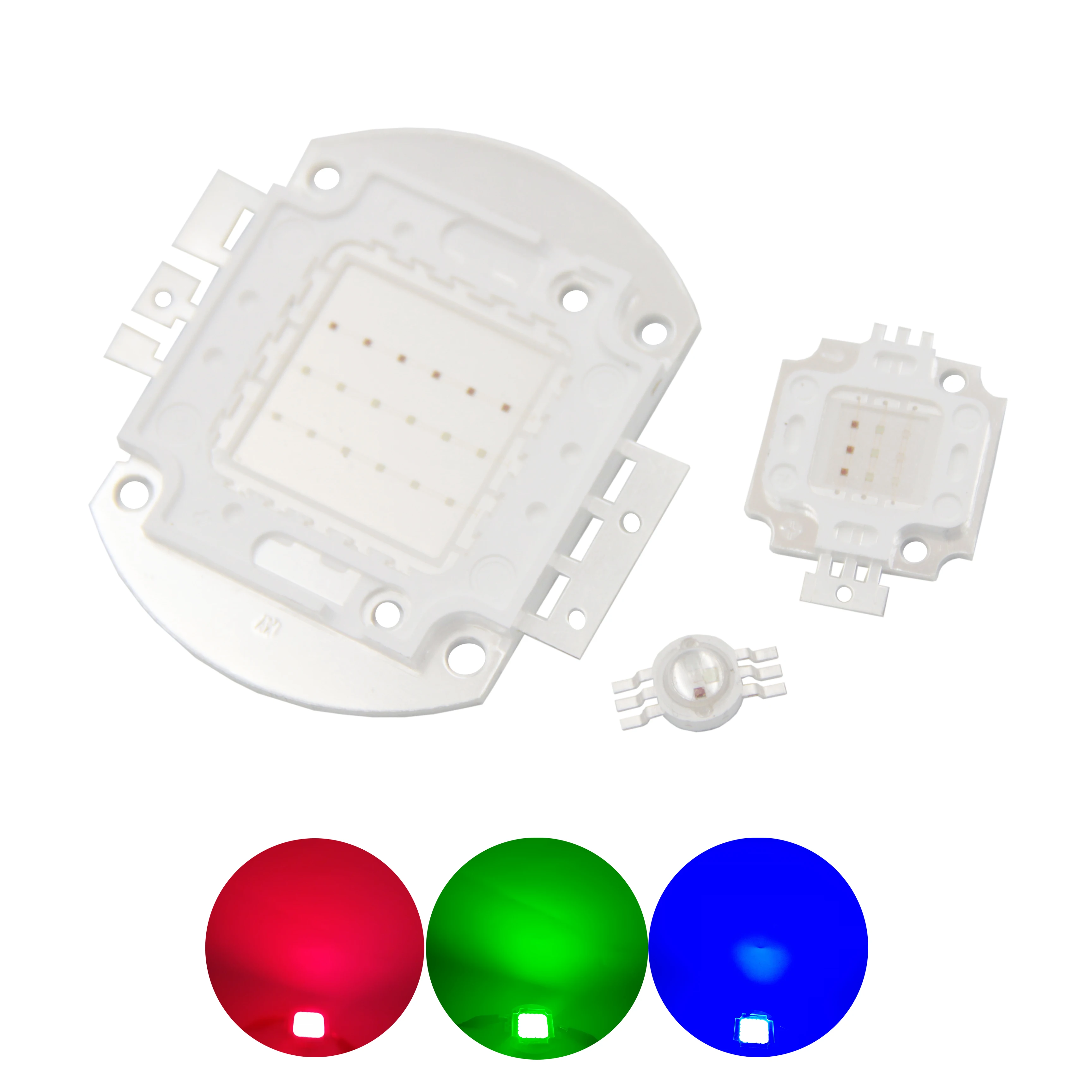 

High lumen RGB cob led Epistar Genesis red green blue 3W 10W 18W 30W 48W adjustable light LED COB dimming Light Source bulb lamp