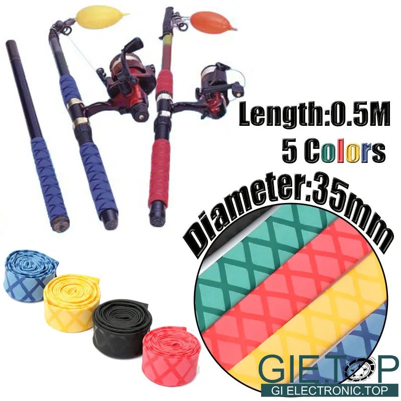 New Nonskid X Tube Heat Shrink Tube WrapTubing 1m/39inch Diameter 35mm