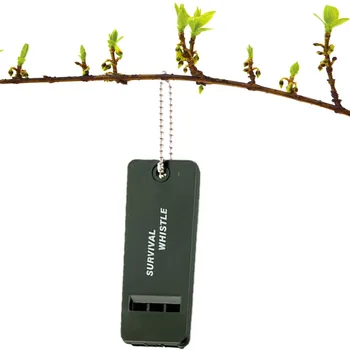 

Hot sell Survival Whistle Plastic Super loud emergency camping hiking Whistle outdoor survival kit