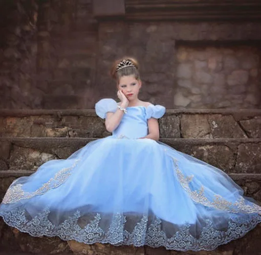 Children S Fancy Dresses Kids Halloween Costumes For Girls Puffy