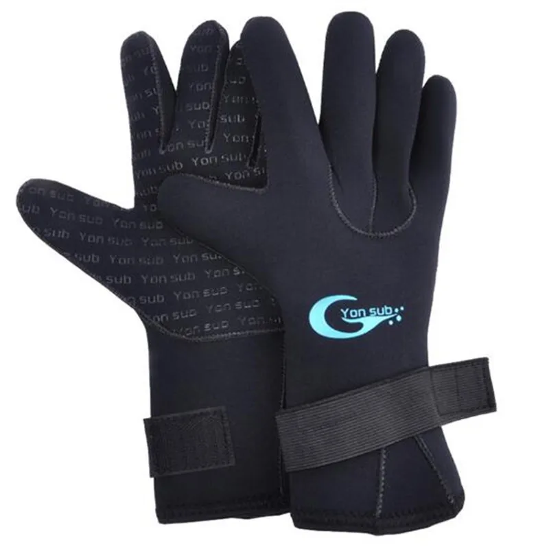 3 MM Diving Gloves Keep Warm Anti Scratch Underwater Hunting Fishing