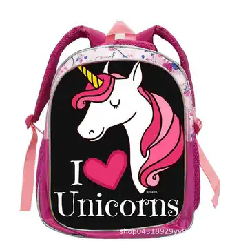 

2019 New Fashion Unicorn School Bags for Girls Children Schoolbags Cartoon Animals Book Pack Kids Backpacks Mochila Escolar