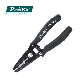 

Pro'sKit 1PK-3002E Anti Static Multi-Function Electronic Line Wire Stripper With Conductive Handle Cutter Stripper Cutting Tools