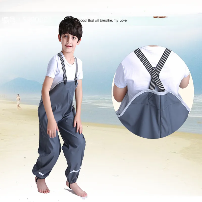 Child-Bib-Pants-Rain-PantsFor-Children-Skiing-Trousers-Boy-Girl-Breathable-Waterproof-Windproof-Rain-Coat(2)