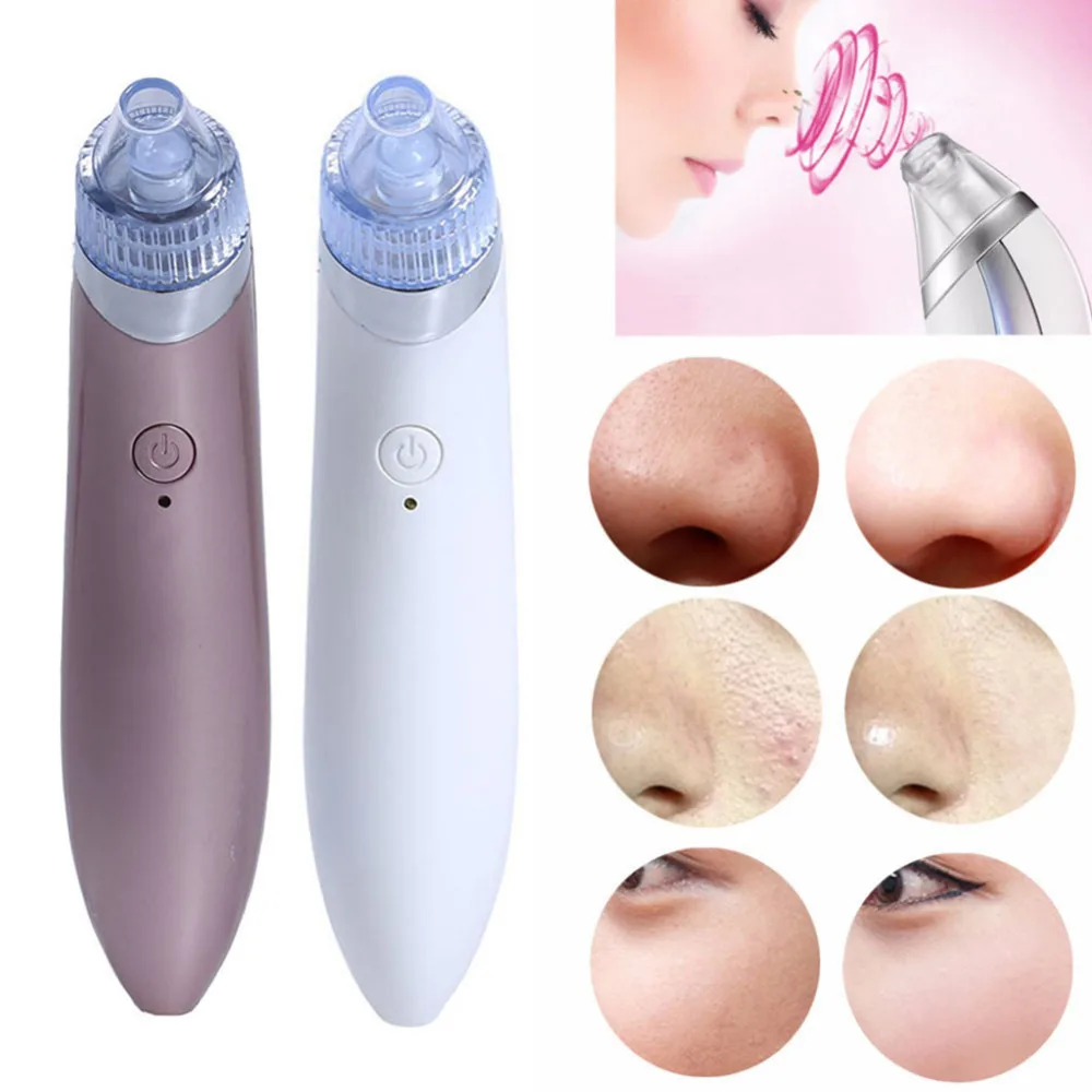 

Electric Blackhead Remover Vacuum Pore Acne Cleaner Rechargeable Comedo Extractor USB Suction Tool Face Skin Care Device