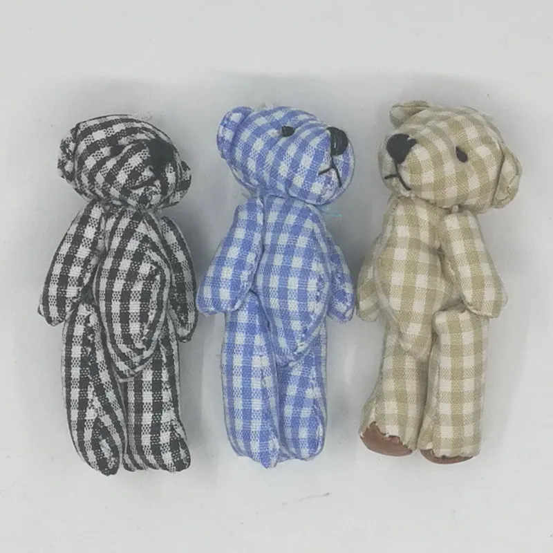 6cm cloth grid lv bear 13