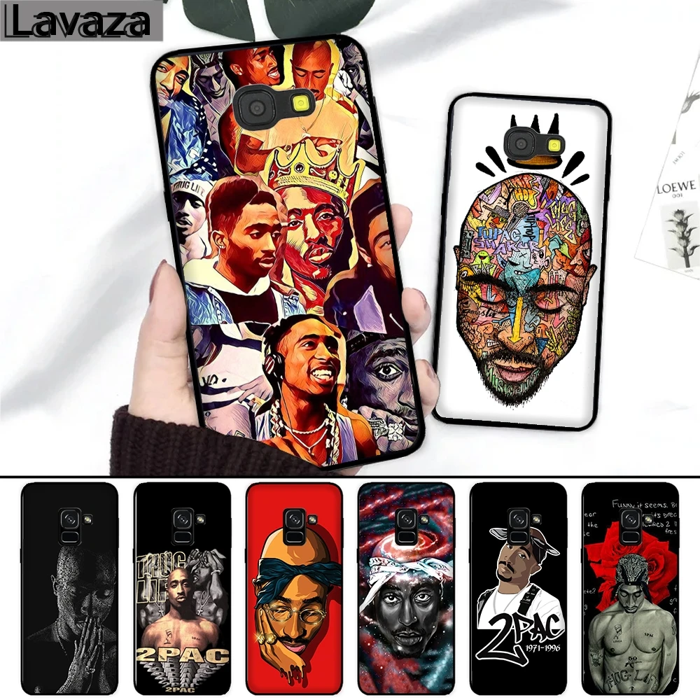 

Lavaza 2Pac Tupac Amaru Shakur Makaveli Silicone Case for Samsung A3 A5 2016 2017 A6 Plus A7 A8 A9 A10 A30 A40 A50 A70 J6 2018