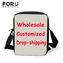 FORUDESIGNS/Индивидуальные маленькие мужские и женские сумки-мессенджеры,, женская сумка через плечо, Прямая, детская мини сумка на плечо