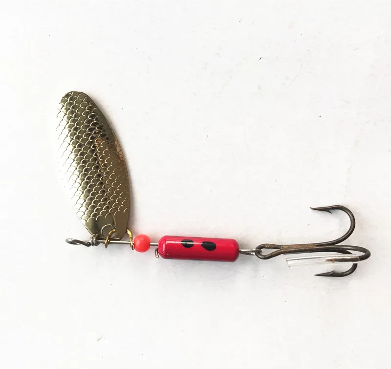 

5g Spinner Bait Artificial Lure Lead pendant Fishing Lure Fresh Water Fish