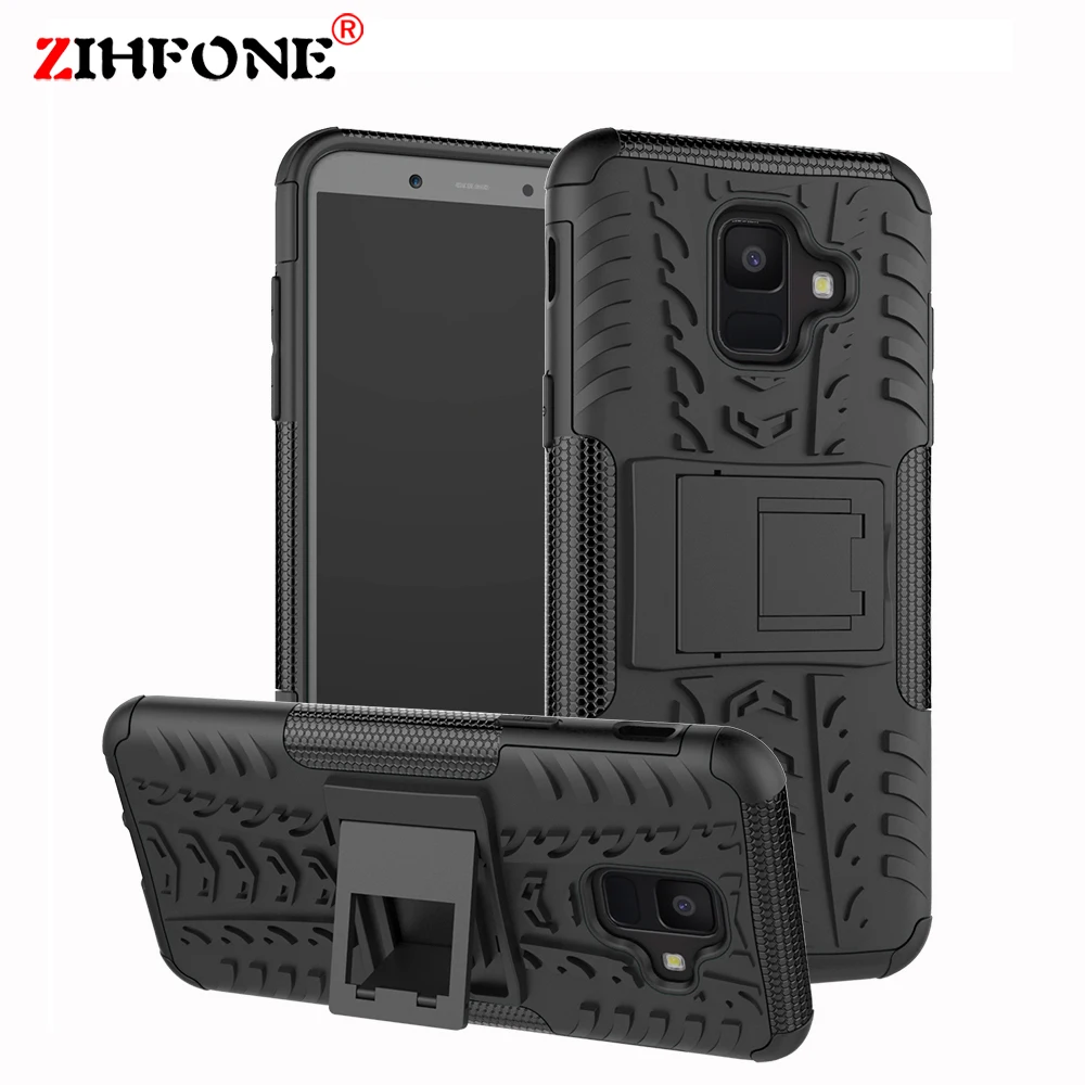 

Armor Hard PC Silicone Cover For Samsung Galaxy A3 A5 A7 2017 J3 J5 J7 J2 Prime 2016 J4 J6 J8 A6 A8 2018 S9 S8 Plus Note 8 Case