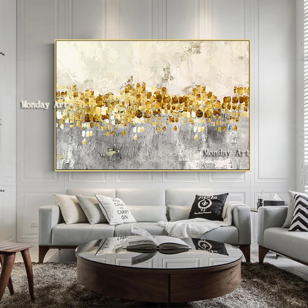 Canvas-painting-acrylic-gold-art-modern-abstract-painting-quadro-cuadros-decoracion-Wall-art-Pictures-for-living (3)