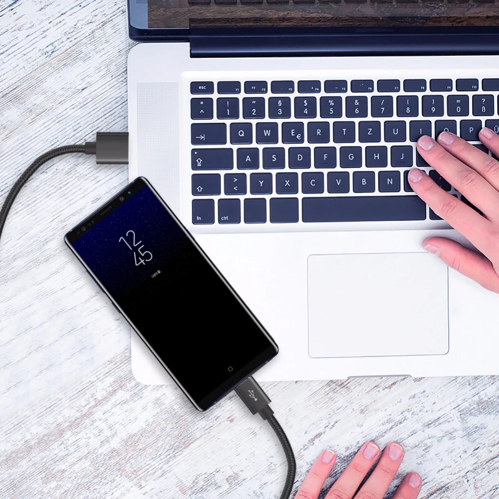Кабель USB Type C для быстрой зарядки кабель передачи данных высококачественный