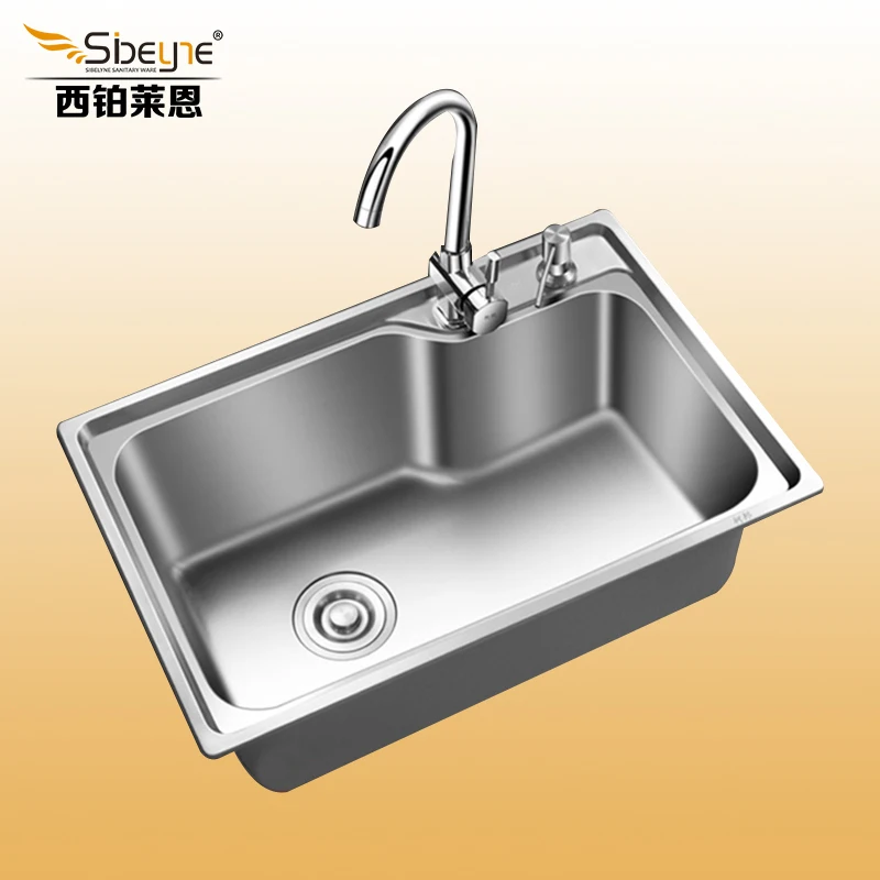 Аксессуары для смесителя с одной чашей|kitchen sink single bowl|stainless steel kitchen sinkkitchen |
