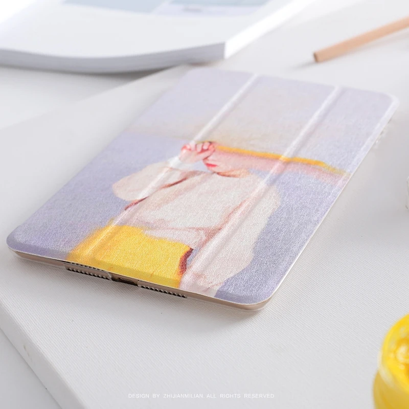 Чехол с откидной крышкой Literal Girl для iPad air Pro 9 7 10 5 11 12 2 7th 2020 Mini 3 4 2019 чехол планшета