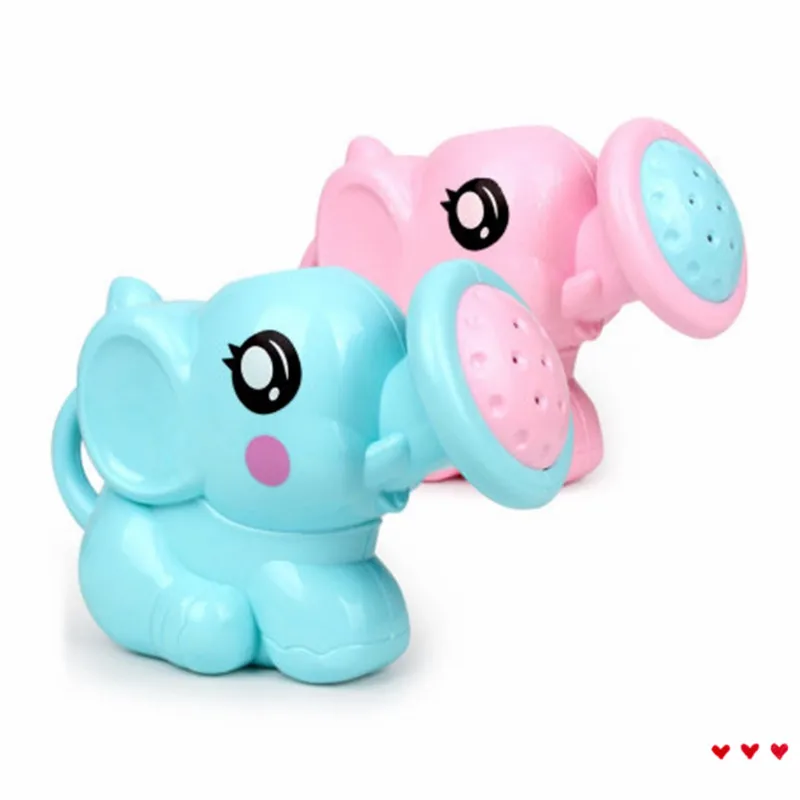 

Cute Small Elephant Watering Pot Baby Bath Toy Beach Play Water Sand Tool Toys