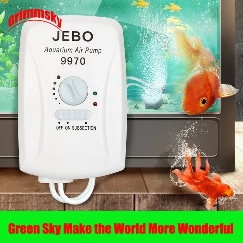 

3.5W 2*4L/Min Double Air Outlet Outdoor Fishing Fish Tank Oxygen Increasing Noiseless Aquarium Air Pump Silent