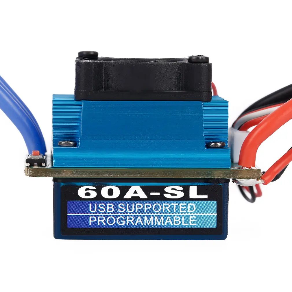 2018 новый стиль HSP 1/10 гоночный 60A SL ESC бесщеточный Электрический регулятор скорости