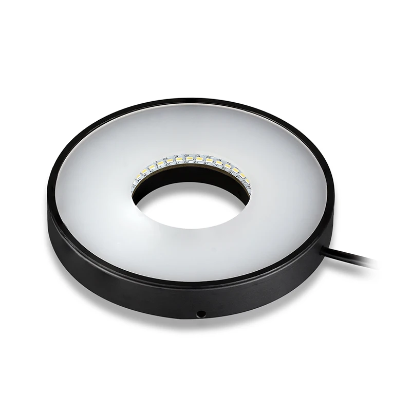 

Direct Annular Light Source Microscope Ccd High Angle Led Ring Vision Light Source Diameter 50X120mm with Diffuse Reflector