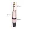8pcs Stereo Jack 6.35mm 6.3mm Male Plug with Gold Plated Head Audio Microphone Wire Connector 6.35mm Male Plug ► Photo 3/6