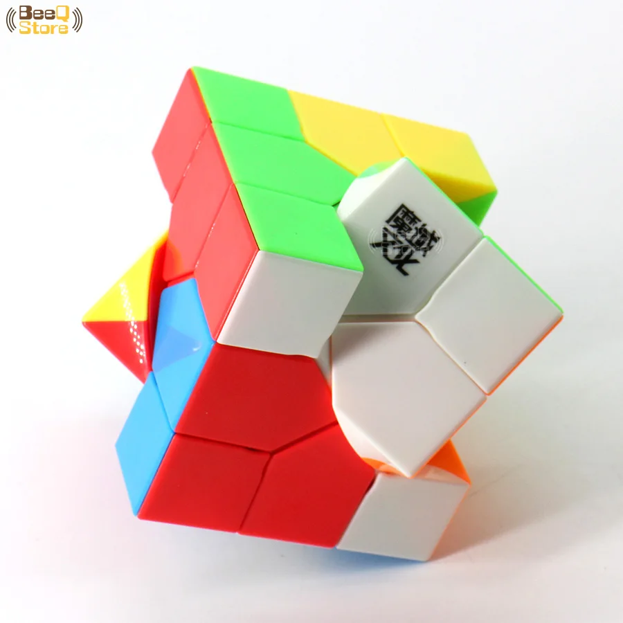 Moyu Yuhu реди Cube Magic Cube Stickerless 3x3 Цветной корпус головоломка Профессиональный Треугольники Форма Cubo Magico развивающие