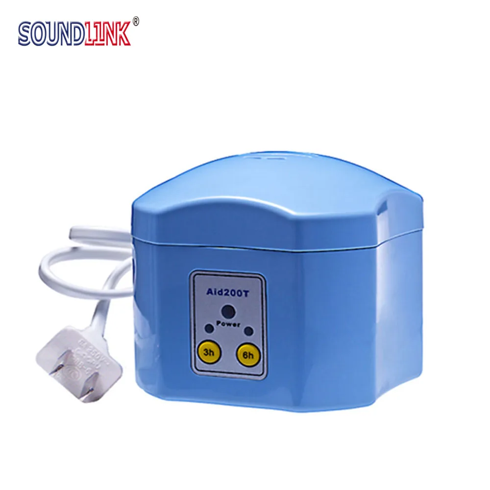 Electronic Dehumidifier Hearing Aid Dryer Drying Box Case With 3h/6h