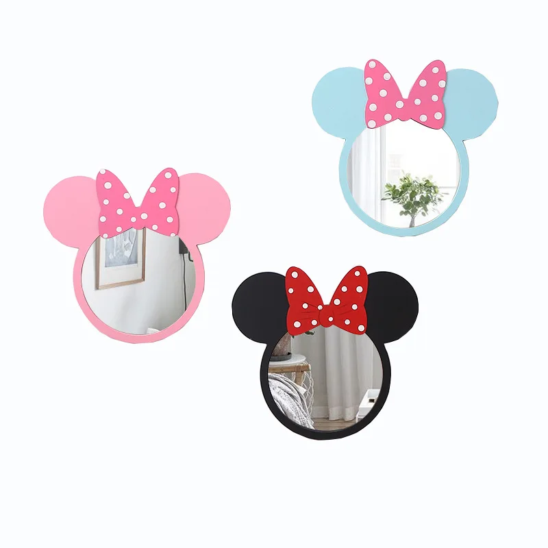 Yn28 Mickey Mouse Kids Decorative Mirror Bathroom Baby Room Wall Yn28 Mickey Mouse Kids Decorative Mirror Bathroom Baby Room Wall Frame Creative Home Decoration Eco Friendly Materials In Mirrors From
