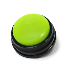 Маленький размер легко носить с собой голосовая запись звуковая кнопка для детей интерактивная игрушка кнопка ответа