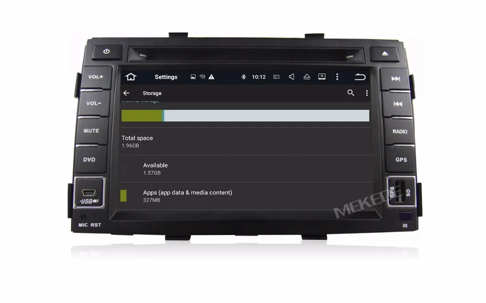 Sale MEKEDE Quad core 2GB RAM Android7.1 Car GPS DVD player for kia Sorento 2009 2010 2011 2012 inlcuding 4G LTE wifi BT Radio Audio 20