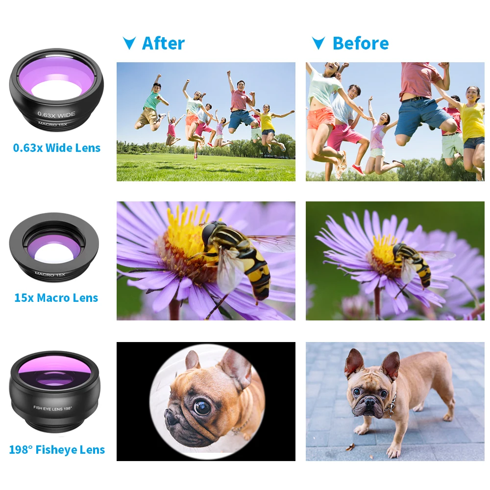 APEXEL Phone Camera Lens Kit universal Metal 16x Telescope telephoto lens+selfie tripod+ 3 in 1 lens for Samsung iPhone and Android 17 00 (1)-