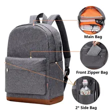 USB Charging Laptop Backpack Casual Style Waterproof Bag Men Women Anti Thief Multifunction Business Travel Backpack USB Charging Laptop Backpack Casual Style Waterproof Bag Men Women Anti Thief Multifunction Business Travel Backpack