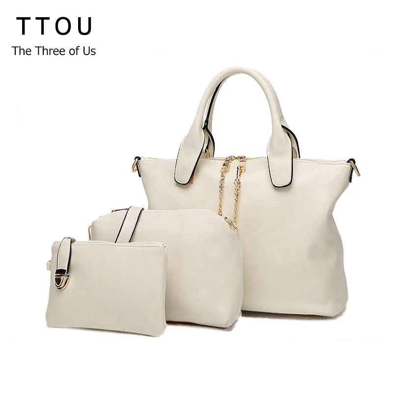 Prix pour TTOU Mode Composite Sac 3 Pièces Un Ensemble Occasionnel Femmes Épaule sac Office Lady Fourre-Tout Sac de Haute Qualité PU Cuir Femmes Sac À Main Prix pour TTOU Mode Composite Sac 3 Pièces Un Ensemble Occasionnel Femmes Épaule sac Office Lady Fourre-Tout Sac de Haute Qualité PU Cuir Femmes Sac À Main