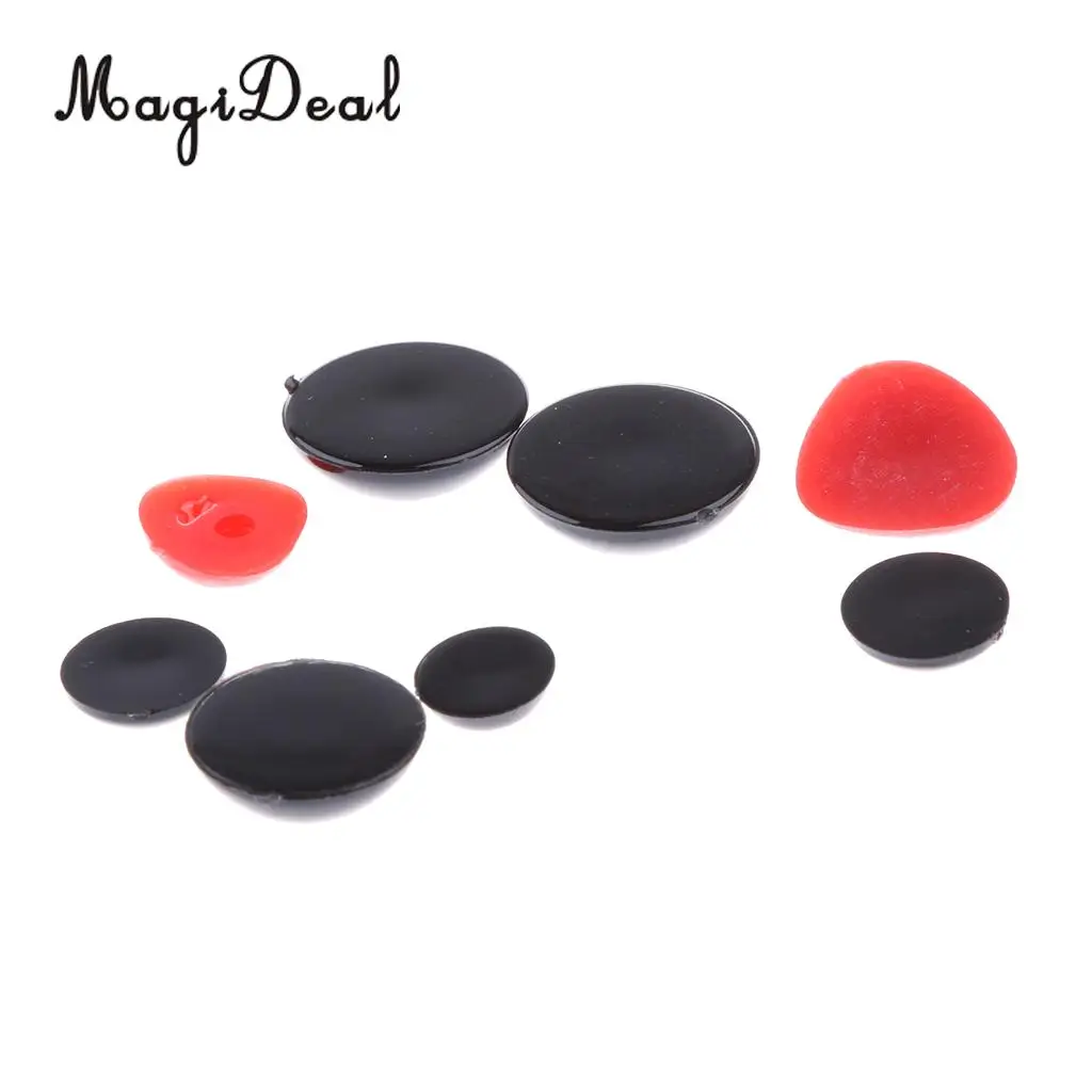 80Pcs Plastic Safety Doll Eyes Nose for Teddy Bear Dog Plush Animal Dolls Craft DIY Accessories Toys