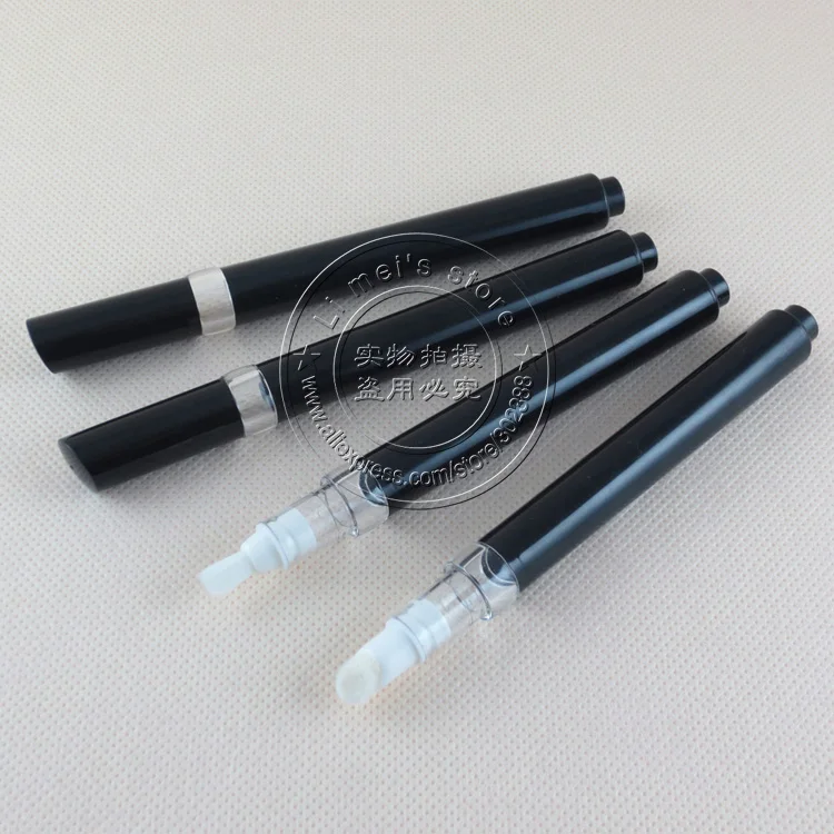 120pcs/lot cosmetic packaging pen 2ml click lip gloss pen dispenser