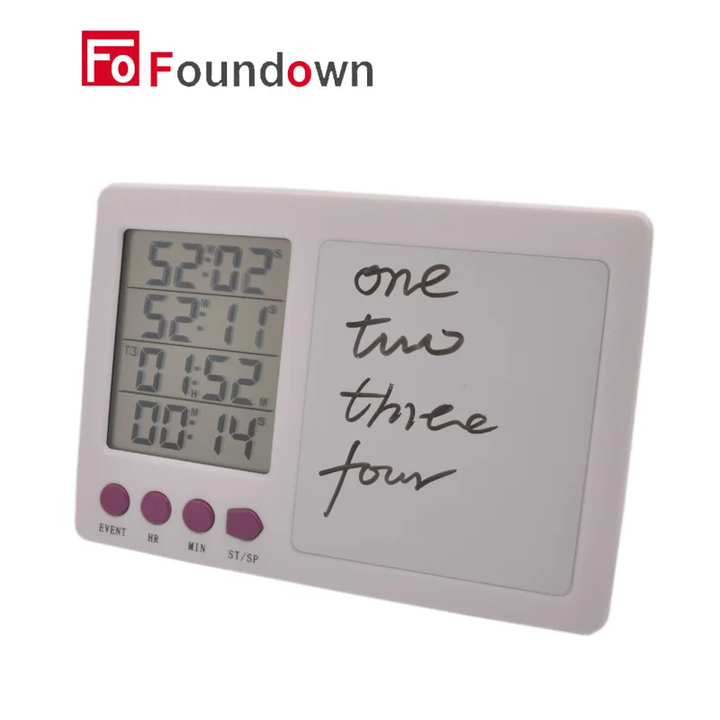 Digital Timer Large LCD 4 Channel Digital Timer,Kitchen Timer,Count