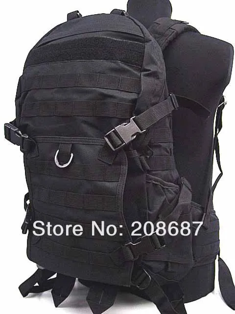 SWAT Тактический Рюкзак Сумка Molle Patrol винтовка снаряжение рюкзак сумка BK спортивный рюкзак